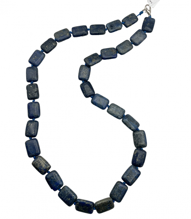 Colier scurt cu pietre LAPIS LAZULI [2]