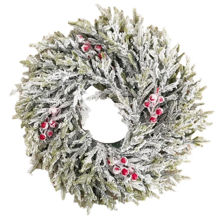 Coronita Craciun Frosted Berries 35cm [2]