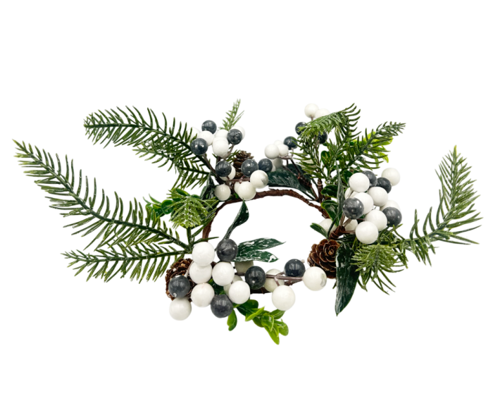 Coronita decor Craciun BERRIES, 12cm [2]