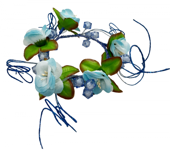 Coronita pentru lumanare FLOWERS, 12cm [1]