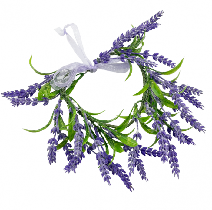Coronita inima cu lavanda PROVENCE, 10x20cm [2]