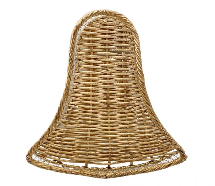 Cos Craciun XMAS BELL, Auriu, 24x26x6cm [1]