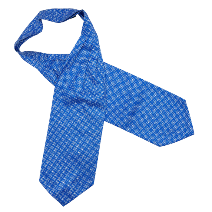 Cravata matase ASCOT LEONARDO, Albastru [2]