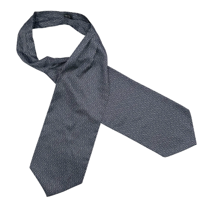 Cravata matase ASCOT TOMMASO, Bleumarin [3]