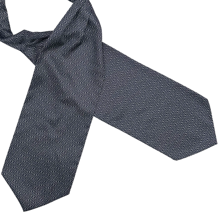 Cravata matase ASCOT TOMMASO, Bleumarin [1]