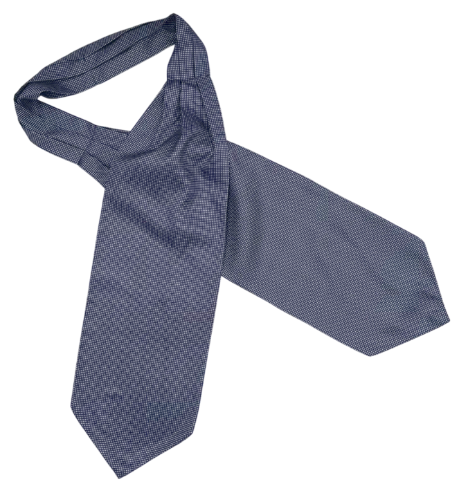 Cravata matase ASCOT VITTORIO, Bleumarin [2]