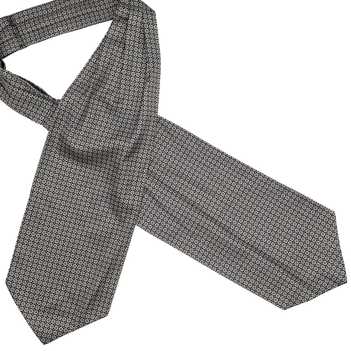 Cravata matase ASCOT GEORGE, Negru [1]