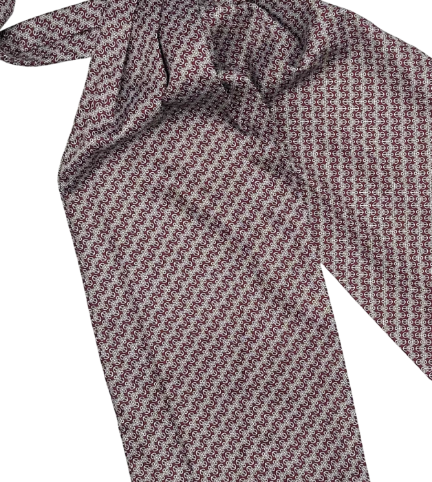 Cravata matase ASCOT ANCHOR, Bordo [2]