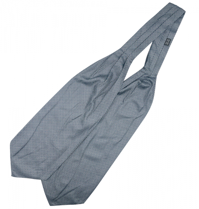 Cravata matase ASCOT AVERY, Gri Bleu [2]