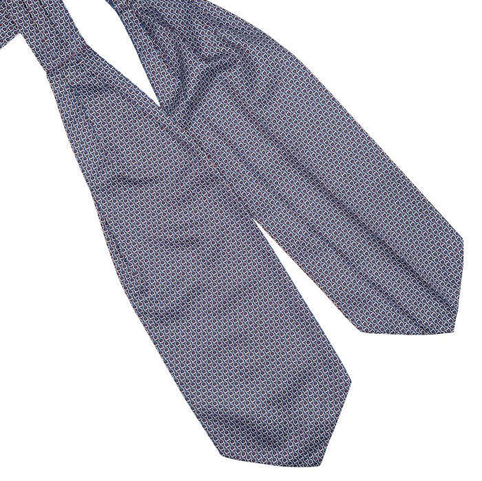 Cravata matase ASCOT HENRY, Gri Bordo [1]
