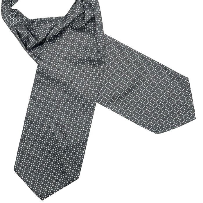 Cravata matase ASCOT WILSON, Gri/ Bleu [1]