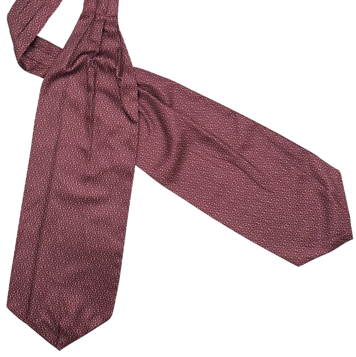 Cravata matase ASCOT JASON, Bordo [1]
