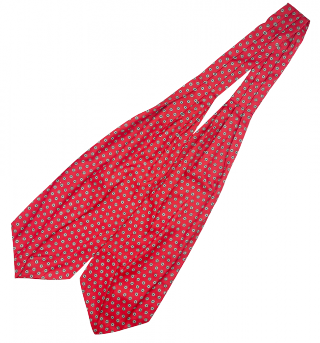 Cravata matase ASCOT JAMES, Rosu [2]