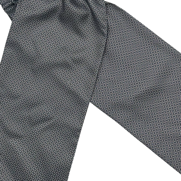 Cravata matase ASCOT ALESSIO, Gri/ Bleu [3]