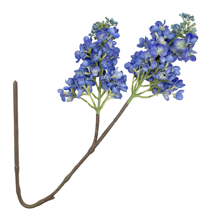 Liliac artificial CHARM, Albastru, 60cm [4]