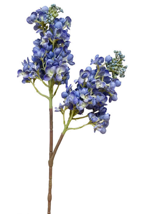 Liliac artificial CHARM, Albastru, 60cm [5]
