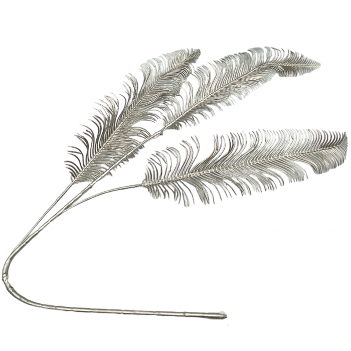 Creanga decorativa LEON, Sampanie, 70cm [1]