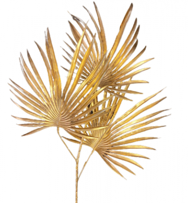 Creanga decorativa ALMA, Auriu, 70cm [4]