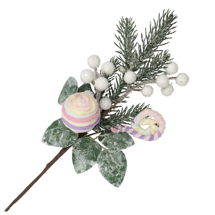 Crenguta decor Craciun DELICE, 30cm [1]