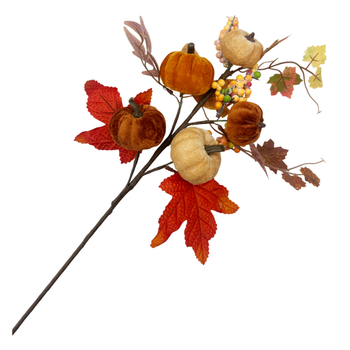 Crenguta Decor de Toamna VELVET, 55cm [1]