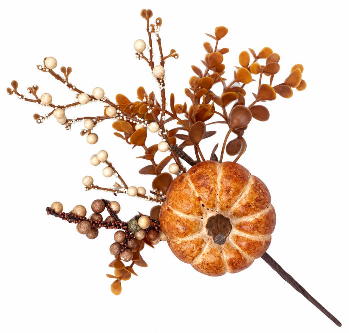Crenguta decorativa de toamna cu dovleci AMBER HARVEST [2]