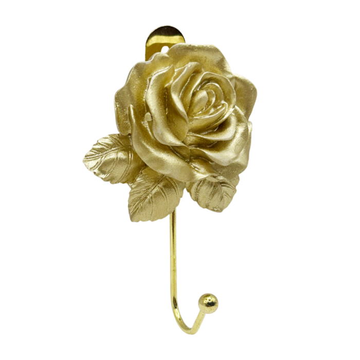 Cuier decorativ ROSE, 6x11cm [1]