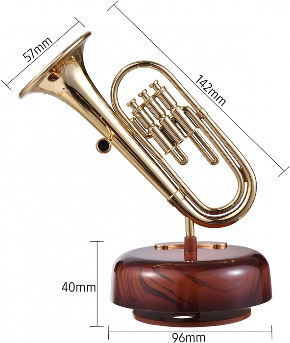 Cutie muzicala MAGIC TRUMPET, 13x16cm [4]