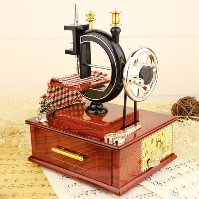 Cutie muzicala SEWING MACHINE, 15x20cm [2]