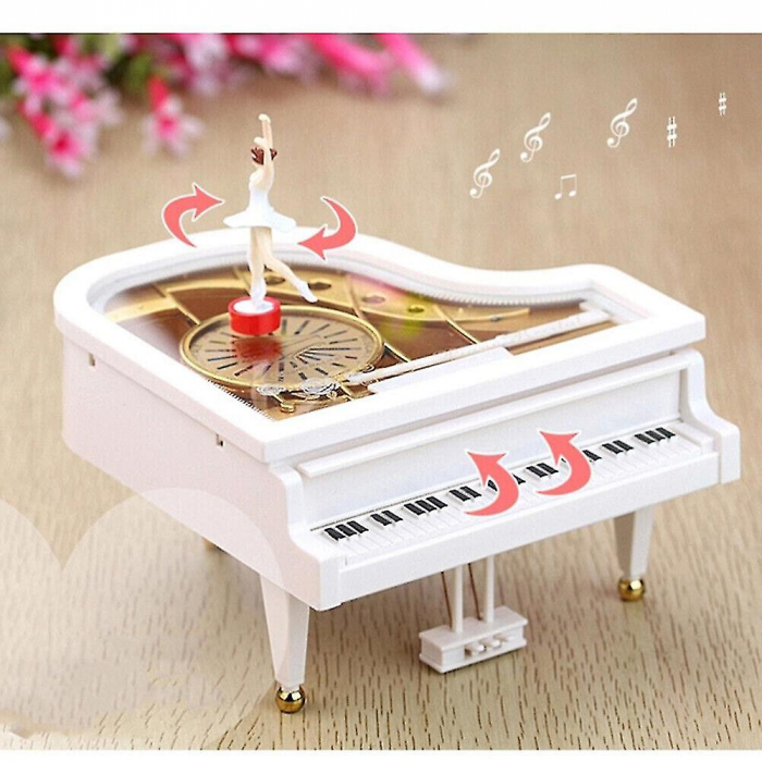 Cutie muzicala Pian MOVING BALLERINA, 15x16x9cm [2]