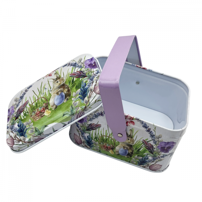 Cutie pentru dulciuri de Paste PURPLE, 11x8x6cm [2]