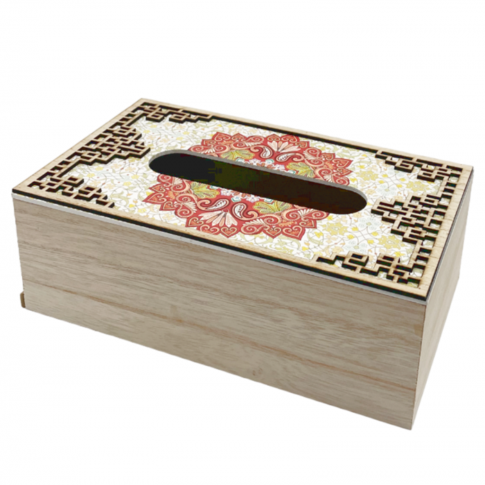 Cutie pentru servetele MAROCCO, Rosu, 24x14x10cm [1]