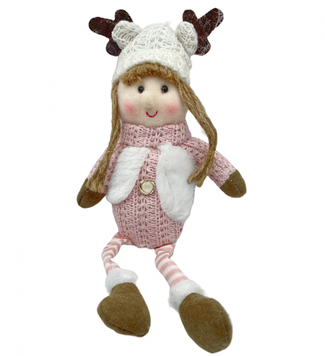 Ornament brad Craciun AVERY, Roz, 25cm [2]