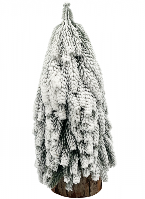 Brad inzapezit decorativ FROSTY, 31cm [1]