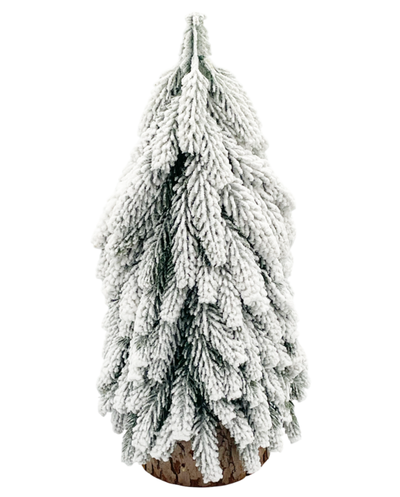 Decor cu brad inzapezit FROSTY, 30cm [1]