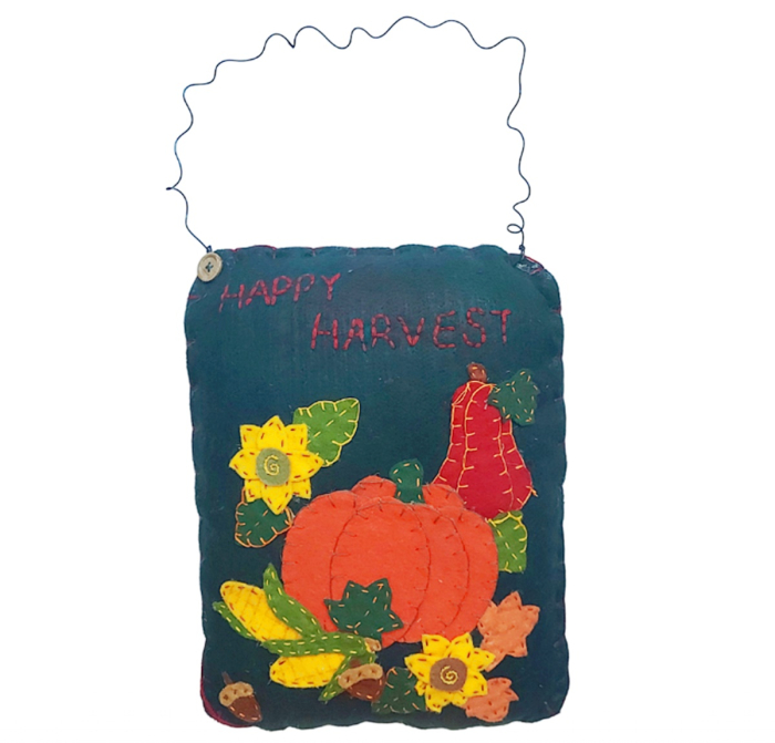 Perna decor toamna HAPPY HARVEST, Verde, 25x30cm [1]