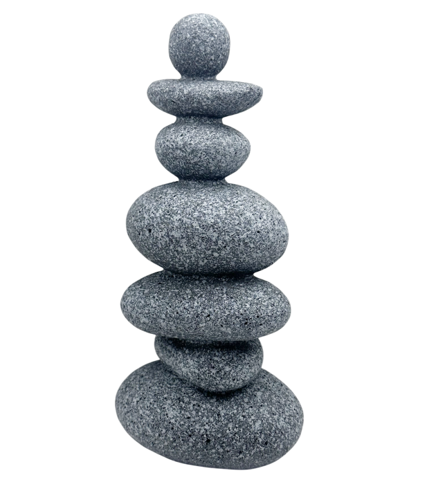 Decoratiune Zen cu pietre BALANCE, 13x28 cm [2]