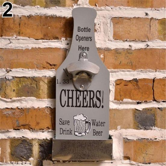 Desfacator sticle CHEERS, Gri, 11x30cm [4]