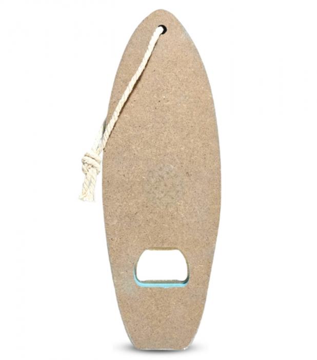 Desfacator sticle bere SURFBOARD, Verde, 17cm [4]