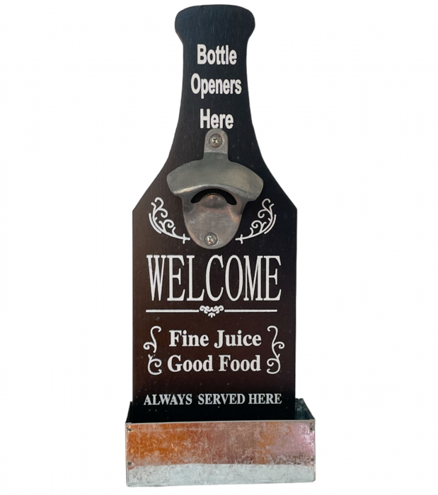 Desfacator sticle CHEERS, Gri, 11x30cm [5]