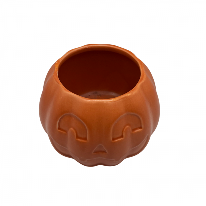 Dovleac ceramica - Suport lumanare SMILEY, 10x8cm [2]
