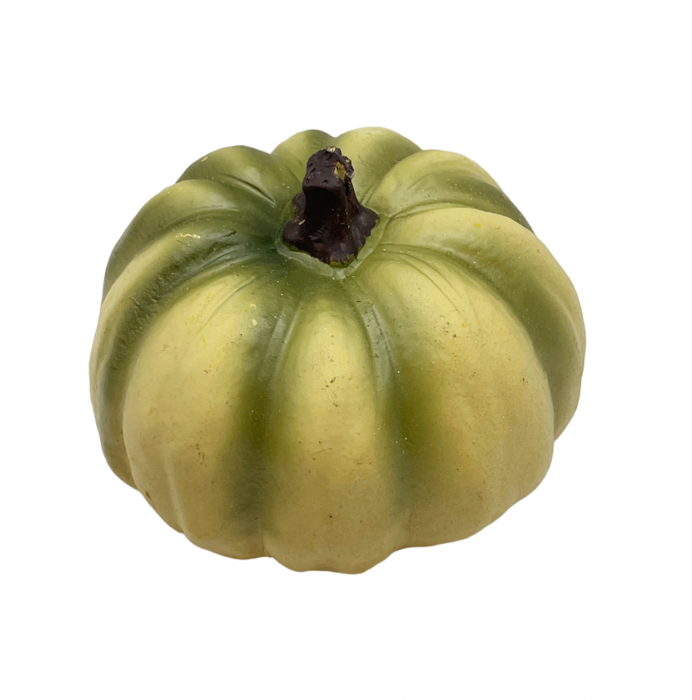 Dovleac decorativ SEEDY, Crem/ Verde, 8x7cm [2]