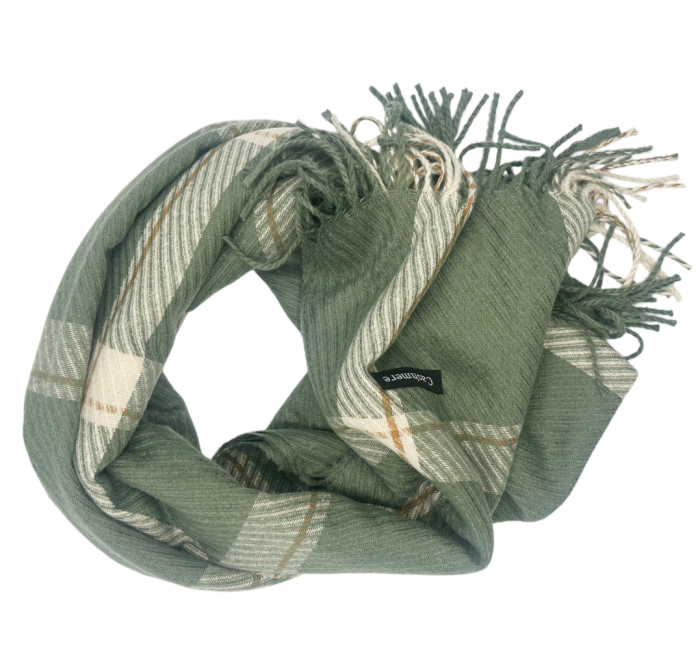 Esarfa Cashmere LICIA, Verde, 60x185cm [2]