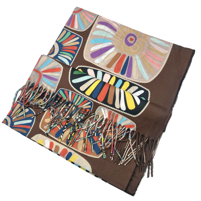 Esarfa Cashmere MYSTIC, Maro, 70x180cm [2]