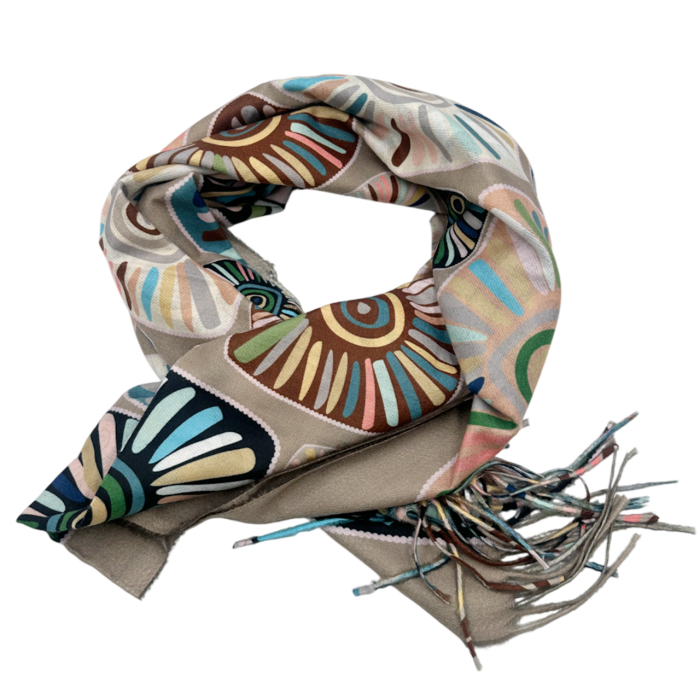 Esarfa Cashmere MYSTIC, Bej taupe, 70x180cm [1]