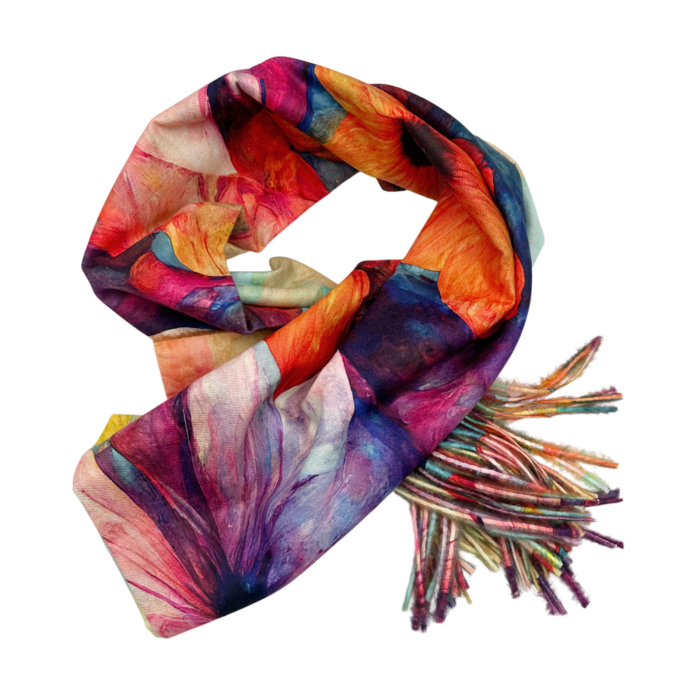 Esarfa Cashmere CAROLINE, Turcoaz [2]
