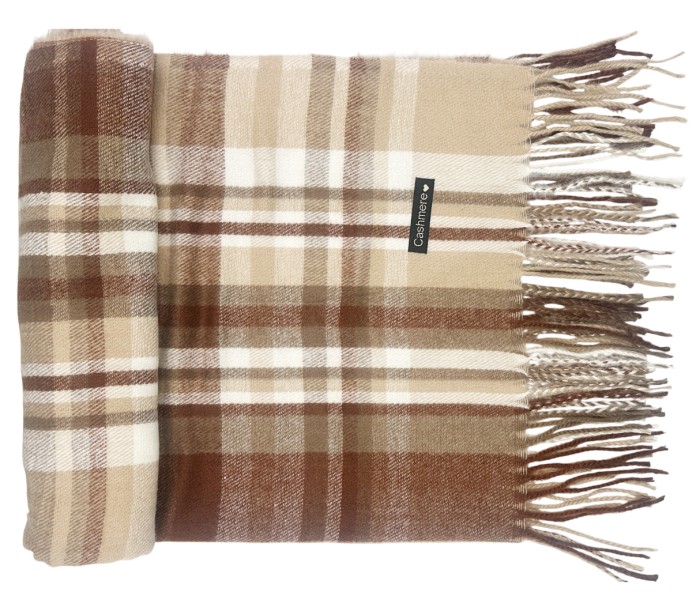 Esarfa Cashmere FEDERICA, Maro Bej, 60x185cm [1]