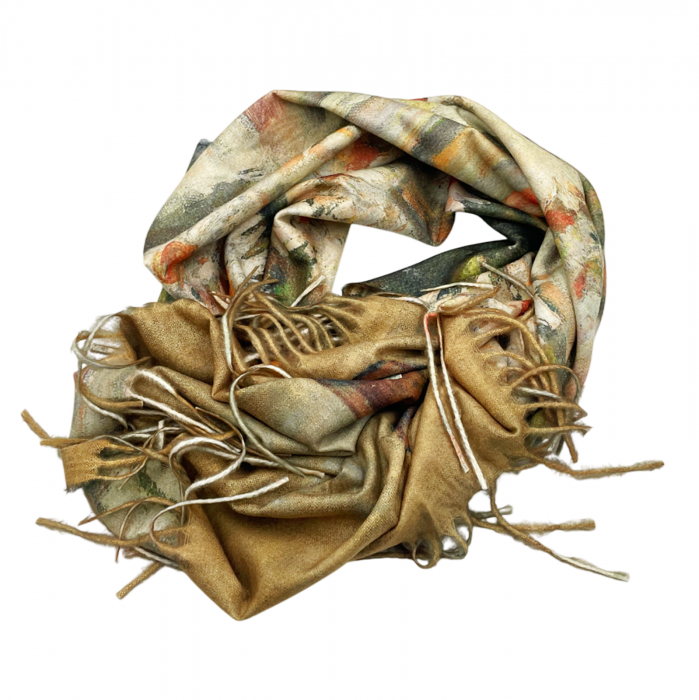 Esarfa cu 2 fete Cashmere HARMONY, Multicolor [4]