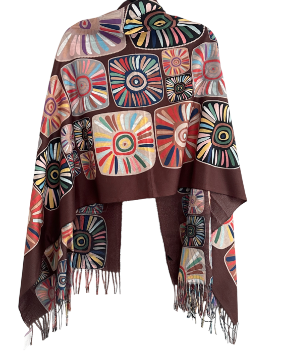 Esarfa Cashmere MYSTIC, Maro, 70x180cm [2]