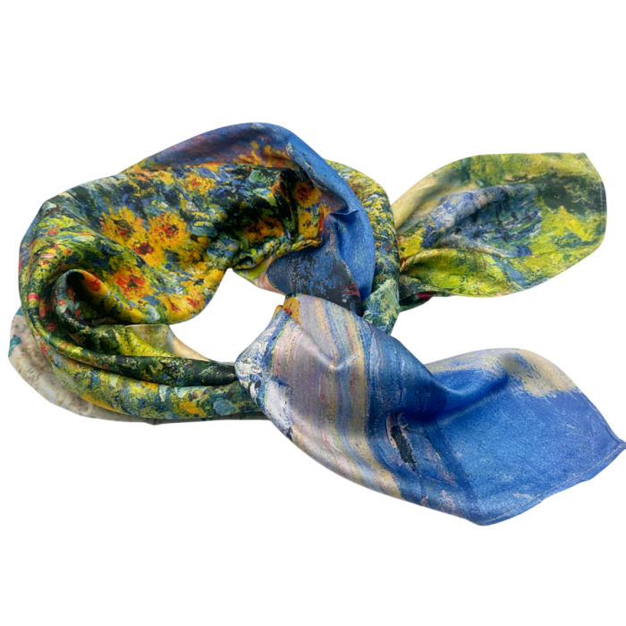 Esarfa dama DENISE, Cu 2 fete, 70x70cm [2]