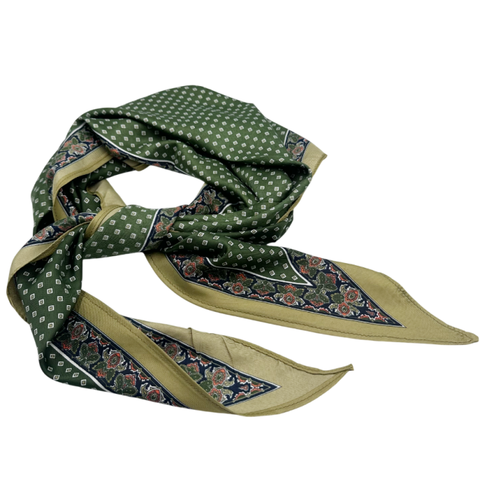 Esarfa dama VICTORIA triunghiulara, verde [2]